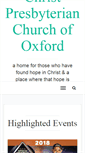 Mobile Screenshot of christpresoxford.org